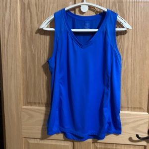 Brilliant blue Tek Gear tank
